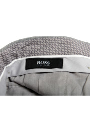 Hugo Boss Men's "Wylson-W" Extra Slim Fit Gray Houndstooth Dress Pants: Picture 5