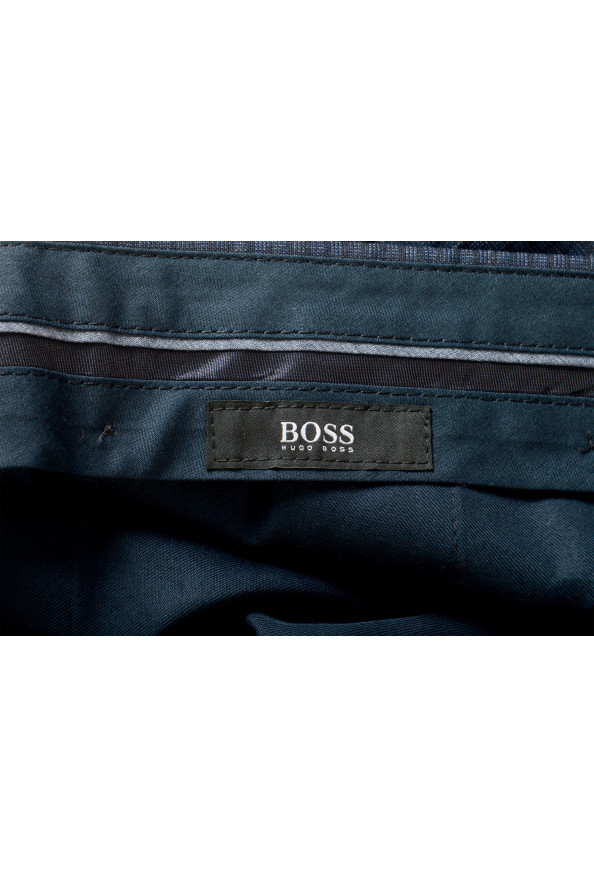 Hugo Boss Men's "Leenon1" Regular Fit 100% Wool Plaid Dress Pants: Picture 4