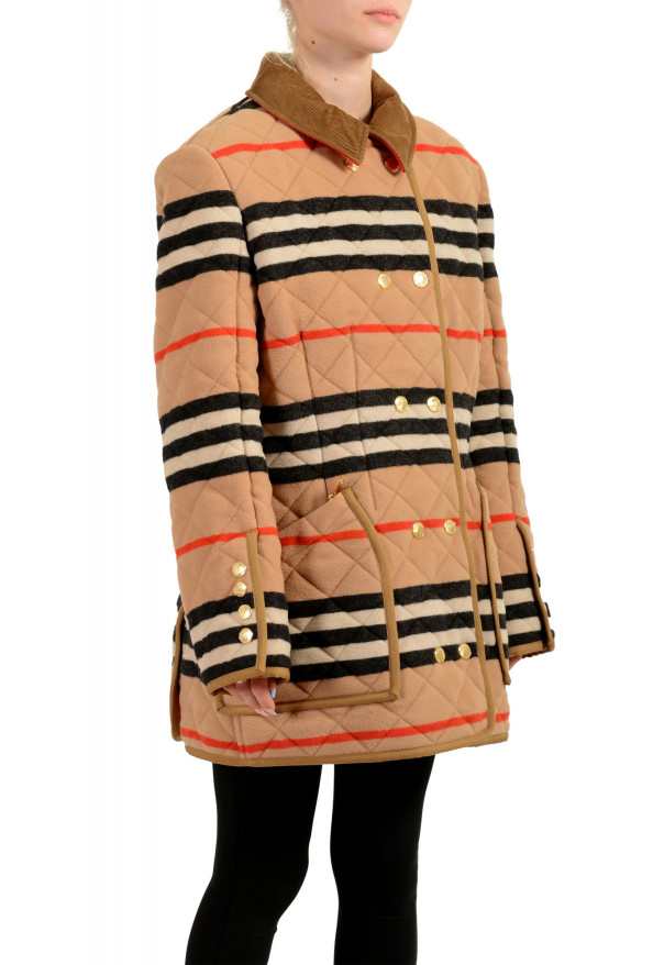 Burberry Women's "Upton" 100% Wool Double Breasted Coat : Picture 2
