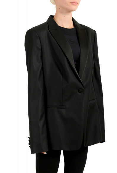 Hugo Boss Women's "Jaxtina" Black Wool One Button Blazer : Picture 2