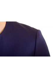 Hugo Boss Women's "Jamaren" Purple 100% Wool Button Down Blazer : Picture 4