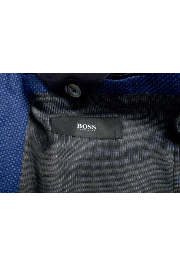 Hugo Boss Men's "Hutsons4" Slim Fit 100% Wool Blue Two Button Blazer: Picture 5