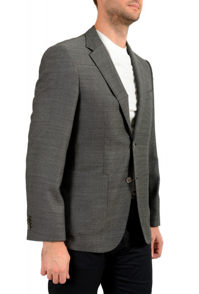 Hugo Boss Men's "Janson7" Regular Fit 100% Wool Gray Two Button Blazer: Picture 2