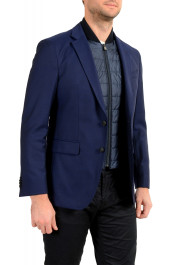 Hugo Boss Men's Hadik2 Slim Fit 100% Wool Blazer With Detachable Front Part Vest: Picture 4