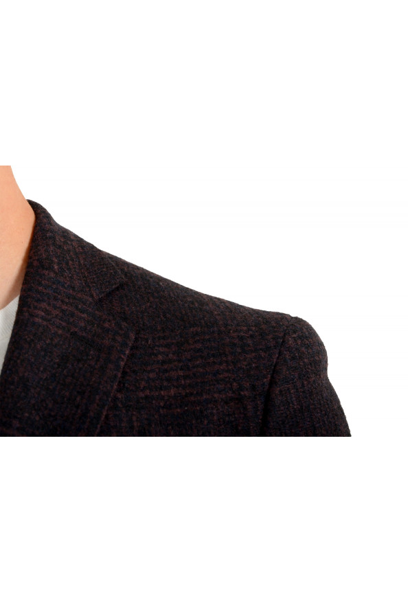 Hugo Boss Men's "Norvin4-J" Slim Fit Multi-Color Wool Plaid Two Button Blazer: Picture 4