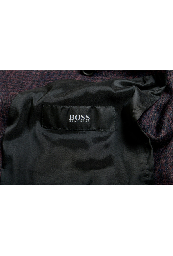 Hugo Boss Men's "Norvin4-J" Slim Fit Multi-Color Wool Plaid Two Button Blazer: Picture 5
