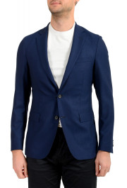 Hugo Boss Men's "Roan1" ExtraSlim Fit Blue 100% Wool Blazer 