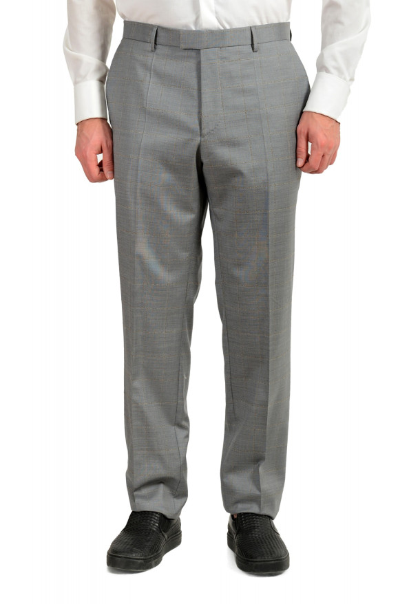 Hugo Boss Men's "T-Harvers4/Glover3" Slim Fit Plaid Silk Wool Two Button Suit: Picture 8