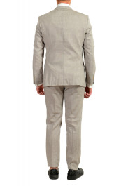 Hugo Boss Men's "Hutson5/Gander5" Slim Fit Beige Linen Wool Suit: Picture 3