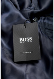 Hugo Boss Men's T-Navin/Bennet 100% Wool Blue Double Breasted Suit: Picture 13