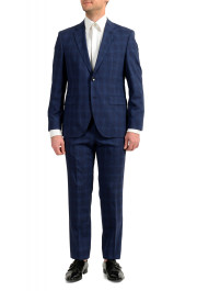 Hugo Boss Men's "Jeckson/Lenon1"Regular Fit 100% Wool Plaid Suit 