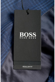 Hugo Boss Men's "Jeckson/Lenon1"Regular Fit 100% Wool Plaid Suit : Picture 10