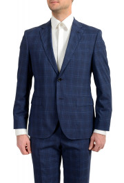Hugo Boss Men's "Jeckson/Lenon1"Regular Fit 100% Wool Plaid Suit : Picture 4