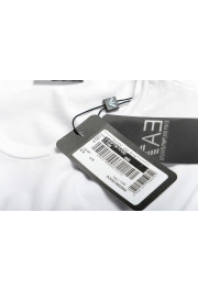 Emporio Armani EA7 Men's White Short Sleeve Logo Print Crewneck T-Shirt: Picture 6