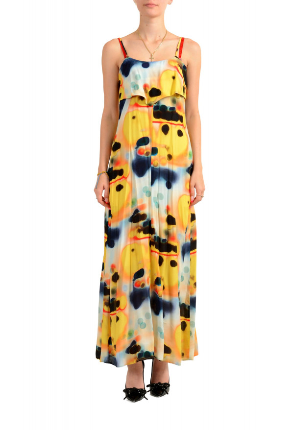 Hugo Boss Women's "Komesi"Multi-Color Sundress Maxi Dress