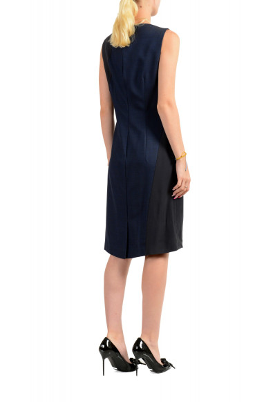 Hugo Boss Women's "Dipatch" Blue Wool Pencil Dress: Picture 2