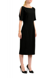 Hugo Boss Women's "Dintaia" Black Short Sleeve Pencil Dress : Picture 2