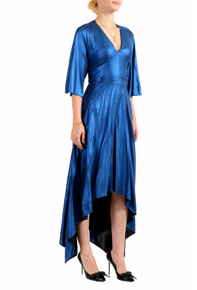 Hugo Boss Women's "Kasina" Sparkle Blue Asymmetrical Evening Dress : Picture 2