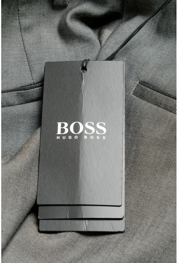 Hugo Boss Men's "Giro5" Slim Fit Gray 100% Wool Dress Pants : Picture 5