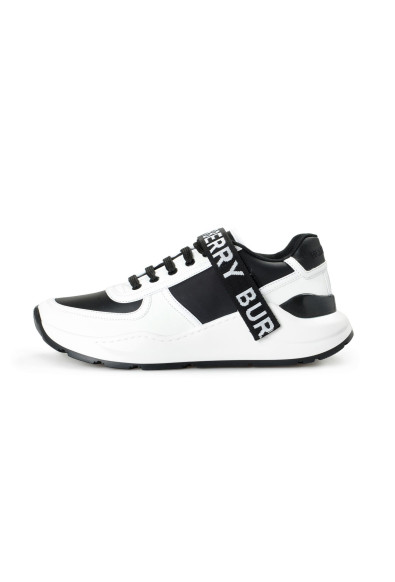 Burberry Men's "RONNIE" Leather Fashion Sneakers Shoes : Picture 2