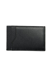 Fendi Unisex Leather Logo Print Credit Card Case Holder: Picture 2