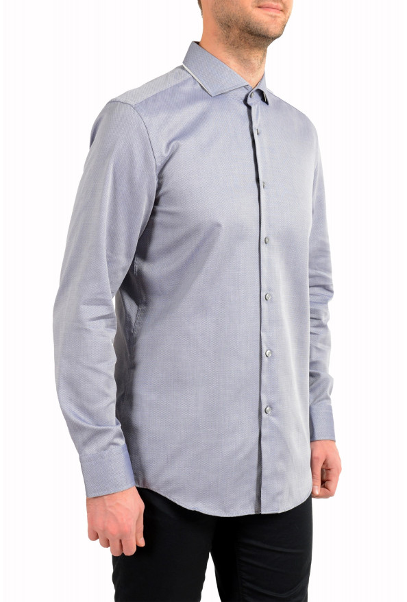 Hugo Boss Men's "Jason " Slim Fit Geometric Print Long Sleeve Dress Shirt: Picture 2
