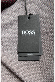 Hugo Boss Men's "Jason " Slim Fit Geometric Print Long Sleeve Dress Shirt: Picture 8
