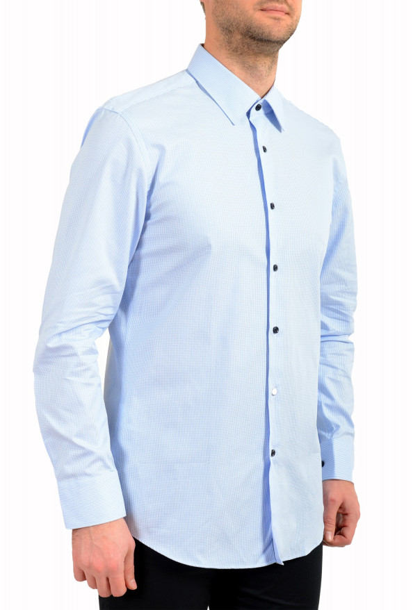 Hugo Boss Men's "Jano" Slim Fit Geometric Print Long Sleeve Dress Shirt: Picture 2