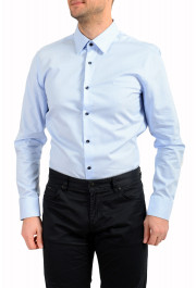 Hugo Boss Men's "Jano" Slim Fit Geometric Print Long Sleeve Dress Shirt: Picture 4