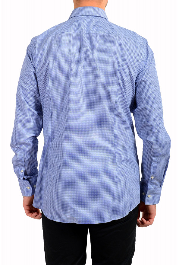 Hugo Boss Men's "Jason " Slim Fit Geometric Print Long Sleeve Dress Shirt: Picture 3