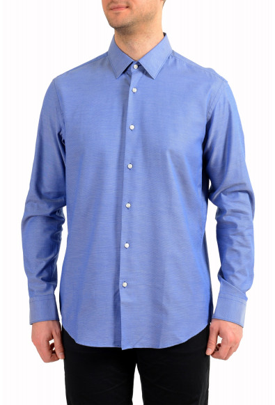 Hugo Boss Men's "Eliott" Regular Fit Geometric Print Long Sleeve Dress Shirt