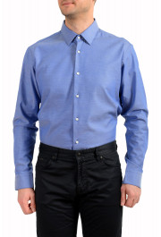 Hugo Boss Men's "Eliott" Regular Fit Geometric Print Long Sleeve Dress Shirt: Picture 4