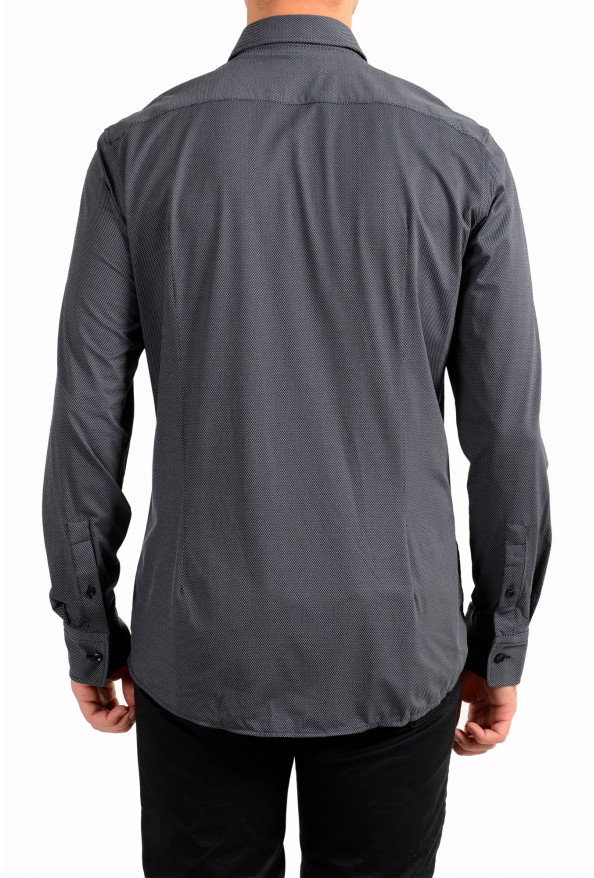 Hugo Boss Men's "Jason" Slim Fit Geometric Print Long Sleeve Dress Shirt: Picture 3