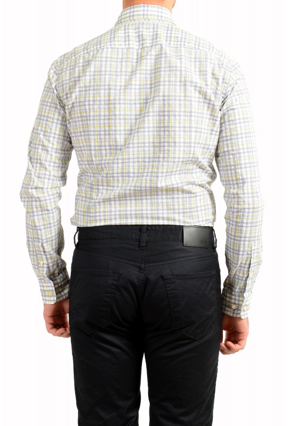 Hugo Boss Men's "Rod_53" Slim Fit Plaid Long Sleeve Casual Shirt: Picture 6