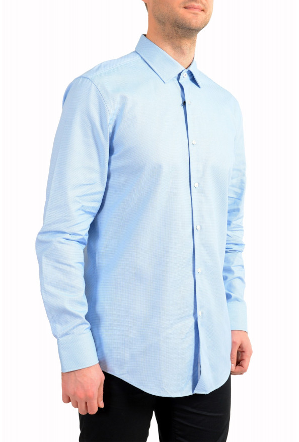 Hugo Boss Men's "Jesse" Slim Fit Geometric Print Long Sleeve Dress Shirt: Picture 2