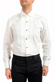 Hugo Boss Men's "Jarred" White Slim Fit Tuxedo Dress Shirt: Picture 4
