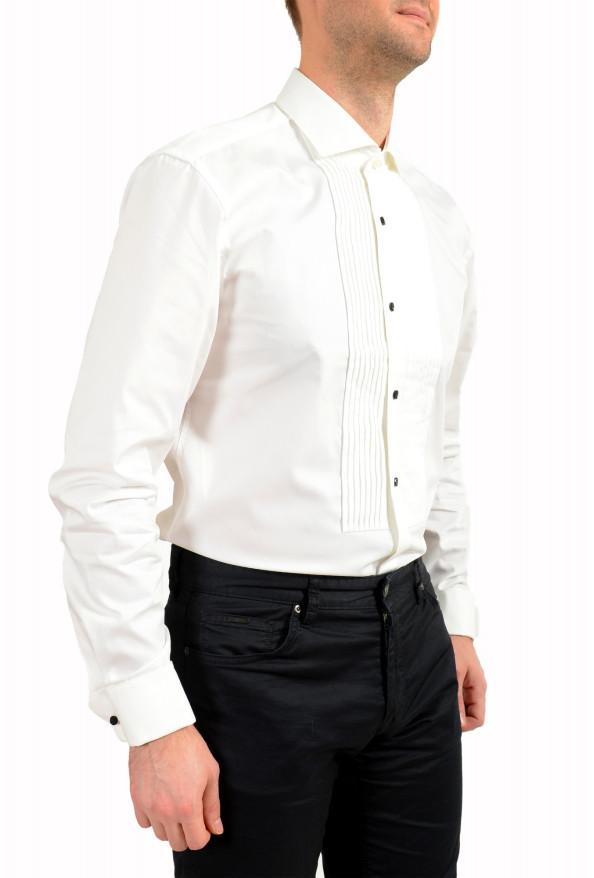 Hugo Boss Men's "Jarred" White Slim Fit Tuxedo Dress Shirt: Picture 5