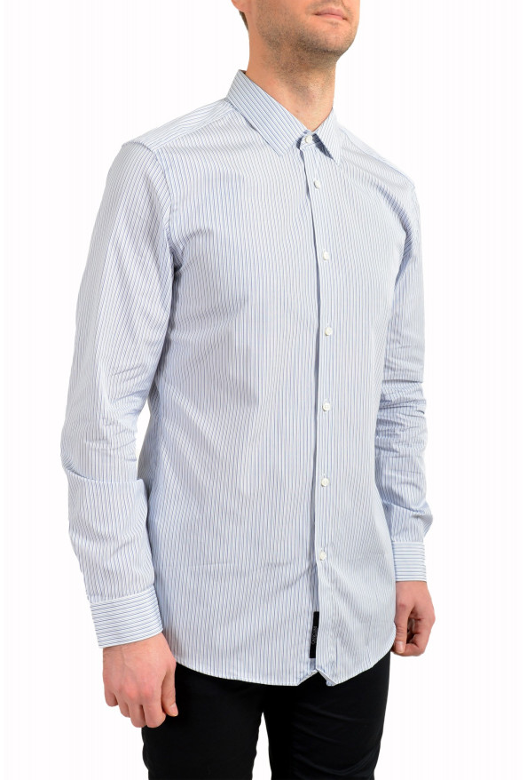 Hugo Boss Men's "T-Charlie" Multi-Color Slim Fit Striped Long Sleeve Dress Shirt: Picture 2
