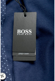 Hugo Boss Men's "Ronni_53" Slim Fit Polka Dot Print Long Sleeve Casual Shirt: Picture 8