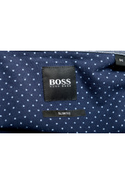 Hugo Boss Men's "Ronni_53" Slim Fit Polka Dot Print Long Sleeve Casual Shirt: Picture 9