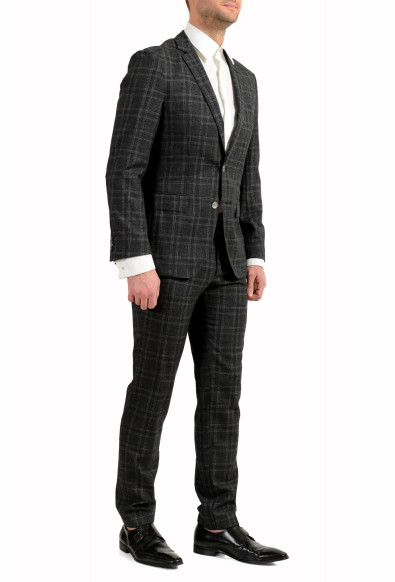 Hugo Boss Men's "Heiford/Gander3" Slim Fit Wool Linen Plaid Suit: Picture 2