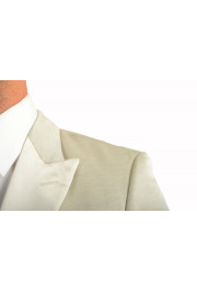 Hugo Boss Men's "Helward3/Gelvin_1" Slim Fit Silk Ivory Linen Suit : Picture 7