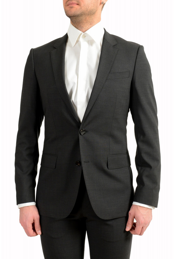 Hugo Boss Men's "Huge1/Genius1" Gray Wool Two Button Suit: Picture 4