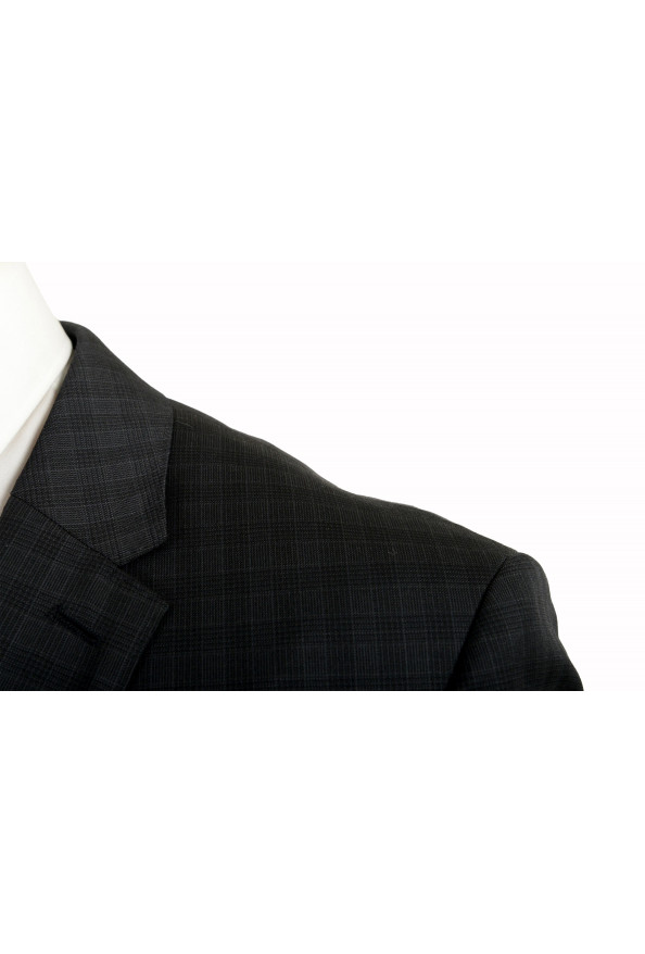 Hugo Boss Men's Harvey/Getlin182V 100% Wool Plaid Three-Piece Suit : Picture 7