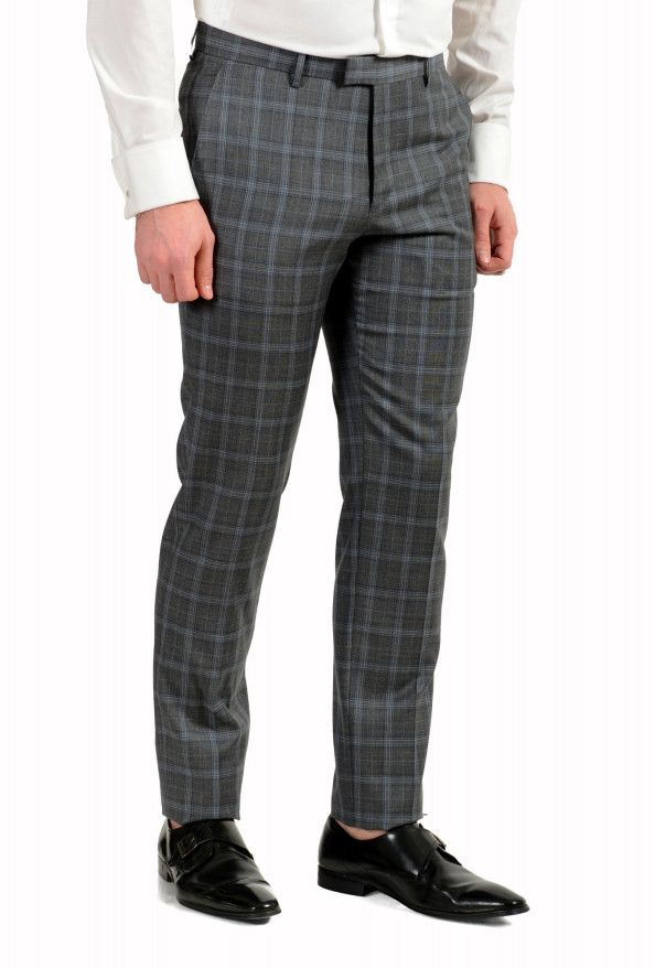 Hugo Boss Men's "T-Harvers4/Glover3" Slim Fit 100% Wool Plaid Suit : Picture 9