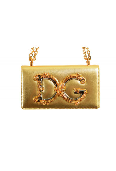 Dolce & Gabbana Women's "DG Girls" Gold Metallic Crossbody Bag: Picture 2