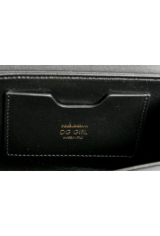 Dolce & Gabbana Women's "DG Girls" Black Leather Metallic Logo Crossbody Bag: Picture 4