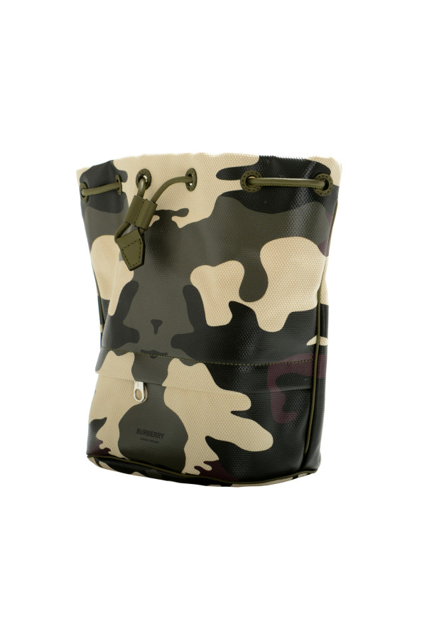 Burberry Women's "Phoebe" Cotton & Leather Camouflage Pouch Bag: Picture 3