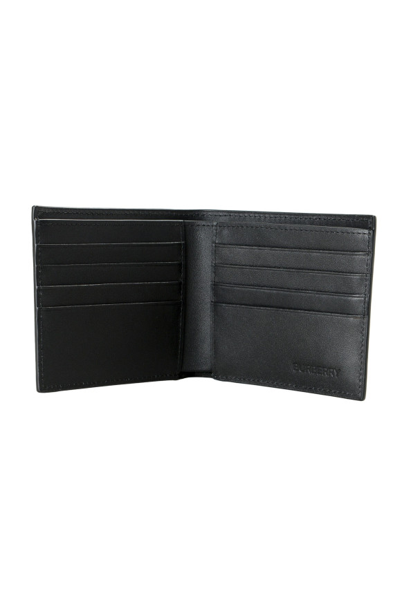Burberry Men's Checkered Textured Leather Bifold Wallet: Picture 2