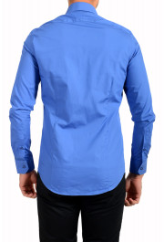 Roberto Cavalli Men's Royal Blue Long Sleeve Dress Shirt : Picture 3